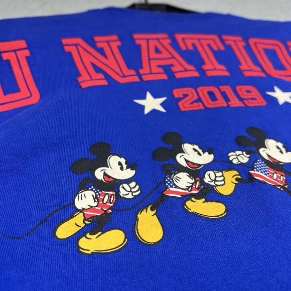 Disney Parks AAU Volleyball Nationals 2019 Spirit Jersey Shirt Blue Adult Small - Picture 2 of 11
